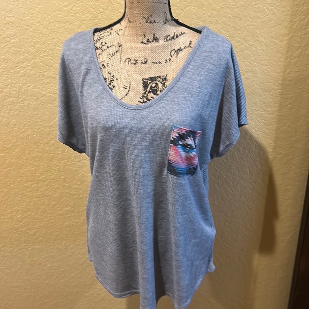 Avery waffle knit, western top, XL, NWT | offer in description
